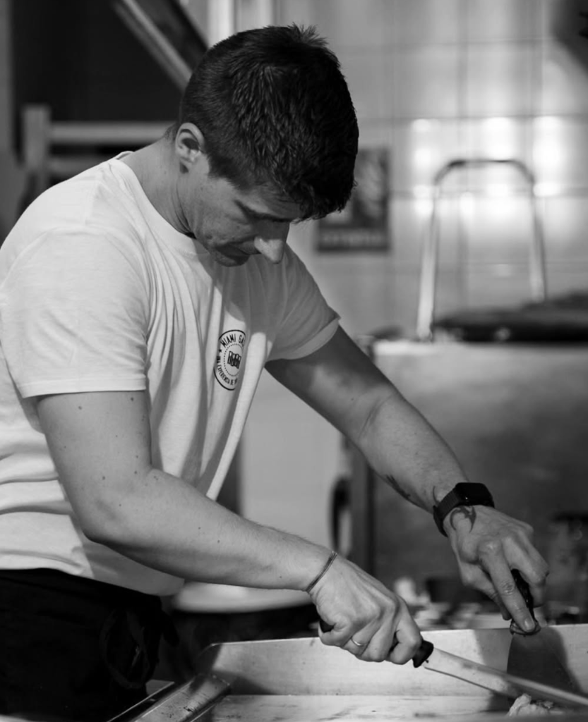 Chef en cocina
